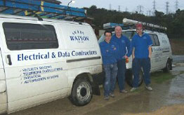 Electricians and electrical contractors industrial commercial domestic Lighting design and consulting data cabling for computer networks telephone systems installation security systems intercom systems automation smart home wiring renovations wiring conservatory wiring minder systems ducted vacuum cleaning home theatre systems Certificates of Electrical Safety Melbourne Victoria Australia Berwick Beaconsfield Narre Warren Hallam Pakenham Dandenong