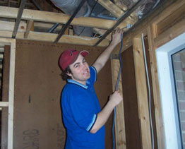 Electricians and electrical contractors industrial commercial domestic Lighting design and consulting data cabling for computer networks telephone systems installation security systems intercom systems automation smart home wiring renovations wiring conservatory wiring minder systems ducted vacuum cleaning home theatre systems Certificates of Electrical Safety Melbourne Victoria Australia Berwick Beaconsfield Narre Warren Hallam Pakenham Dandenong